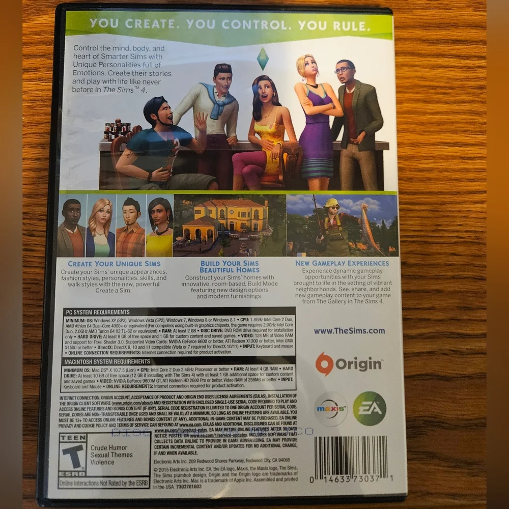 The Sims 4 PC Game - Vibrant Blue Edition